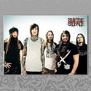 Плакат А3 Рок Suiside Silence 003