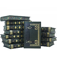 Бібліотека 12 томів Теодор Драйзер, шкіряна палітурка, мм: 135x210x560