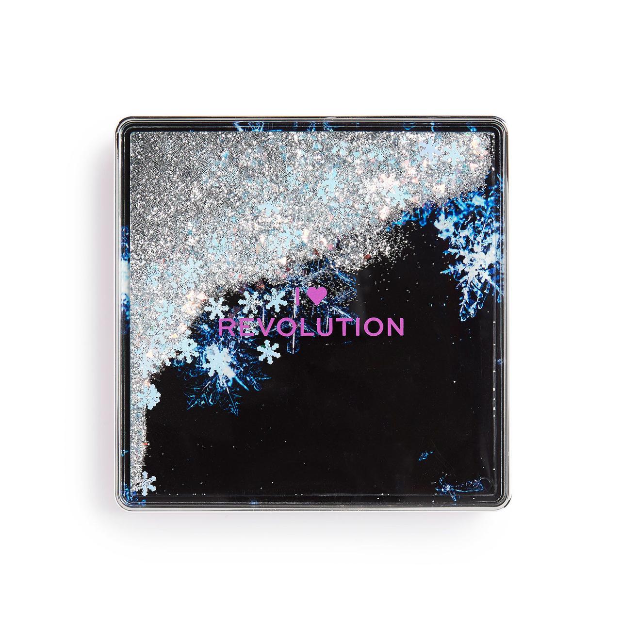 Палетка тіней Makeup Revolution, Snow Globe Palette Snowflake