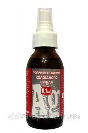 Колоїдне срібло (водний розчин) Colloidal Silver (100мл)