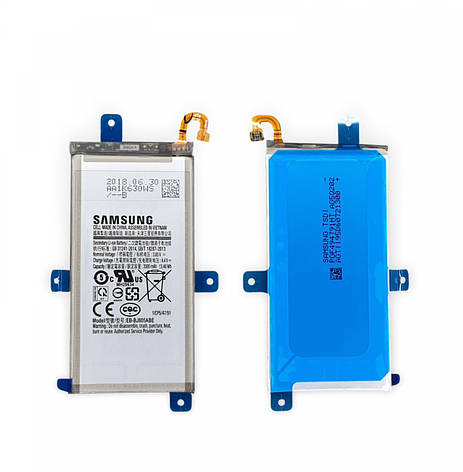 Батарея Samsung J810F сервісний оригінал з розбирання EB-BJ805ABE (до 10% зносу), фото 2