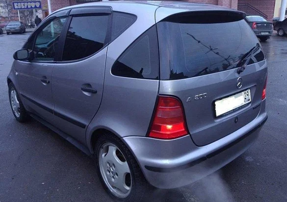 Ветровики Mercedes Benz A-klasse (W168) Long 1997-2004 Cobra Tuning