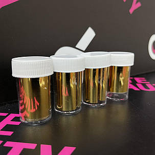 Перекладна фольга для нігтів золото,1 м, фото 1