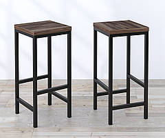 Стілець барний BS-1 Loft Design Горіх Модена