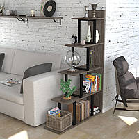 Стелаж-перегородка L-160 Loft Design Дуб Палена