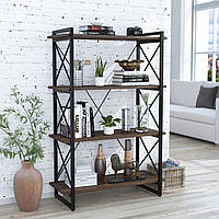 Стелаж Скіф-4-920 Loft Design Горіх Модена