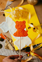 Силіконовий молд для льодяників "Тигр"