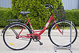 Велосипед АСТ 28-245 (товста рама) жіночий 28" з кошиком., фото 7