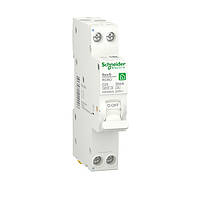 Диф автомат Шнайдер 25А 30мА 6кА 1P+N A 1модуль Resi9 Schneider Electric R9D88625