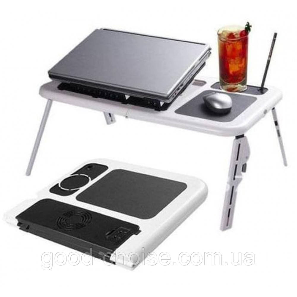 Складной столик для ноутбука с охлаждением E Table / Стол для ноутбука ...