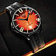 Годинник наручний чоловічий U-BOAT 8697 CAPSOIL DARKMOON CORAL RED IPB, фото 3