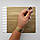 Паперовий браслет на руку для контролю відвідувачів кольоровий контрольний браслет Коричневий, фото 3