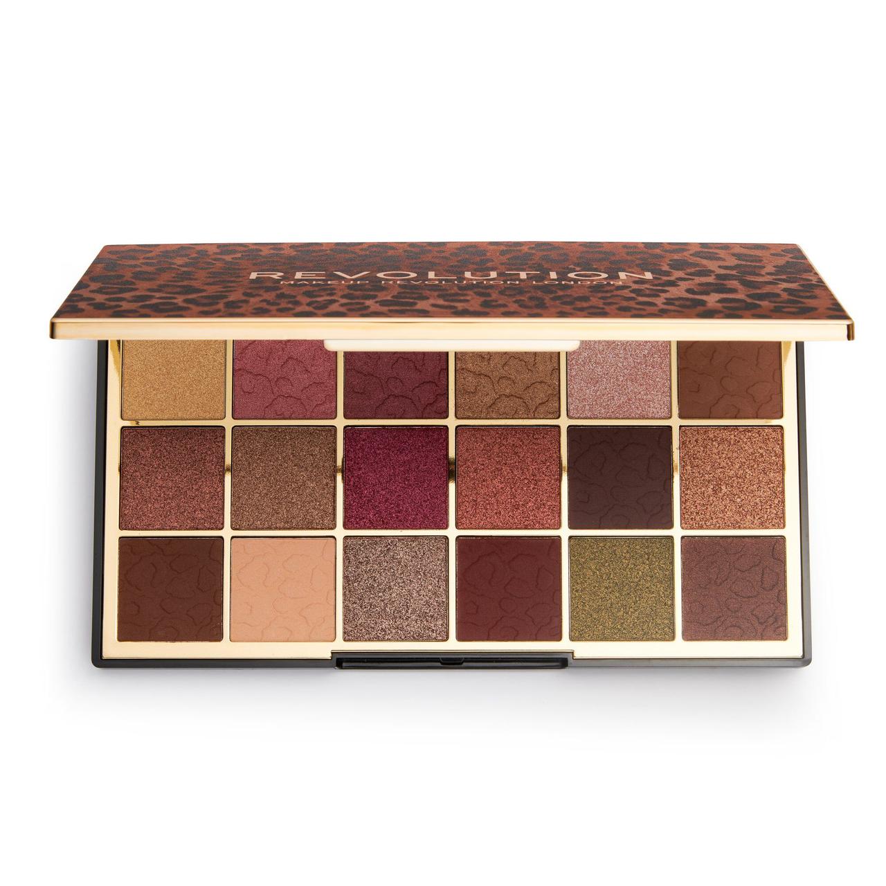 Палетка тіней Makeup Revolution, Wild Animal Courage Eyeshadow, 18 г