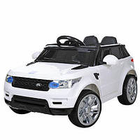 Детский электромобиль Машина Land Rover M 3402EBLR-1 белый для девочки мальчика 2 3 4 5 6 лет Ленд Ровер