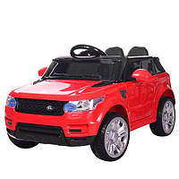 Детский электромобиль Машина Land Rover M 3402EBLR-3 красный для девочки мальчика 2 3 4 5 6 лет Ленд Ровер