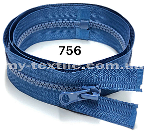 Блискавка тракторна 50 см рознімна один бігунок Тип-5 Індиго