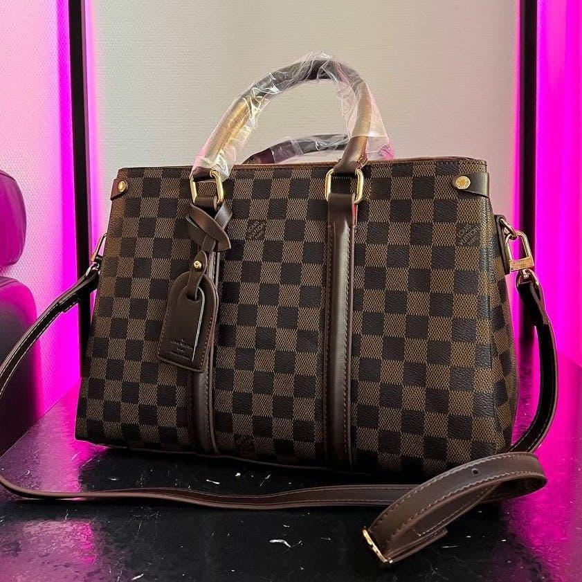 Жіноча велика сумка тоут Louis Vuitton Brown | Луї Вітон Коричнева, фото 1