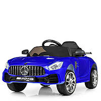 Детский электромобиль Машина Mercedes синий индиго Автопокраска Мерседес крашенный