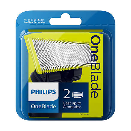 Ніж для машинки Philips Сменное лезвие OneBlade QP220/50 - 2 шт., фото 3