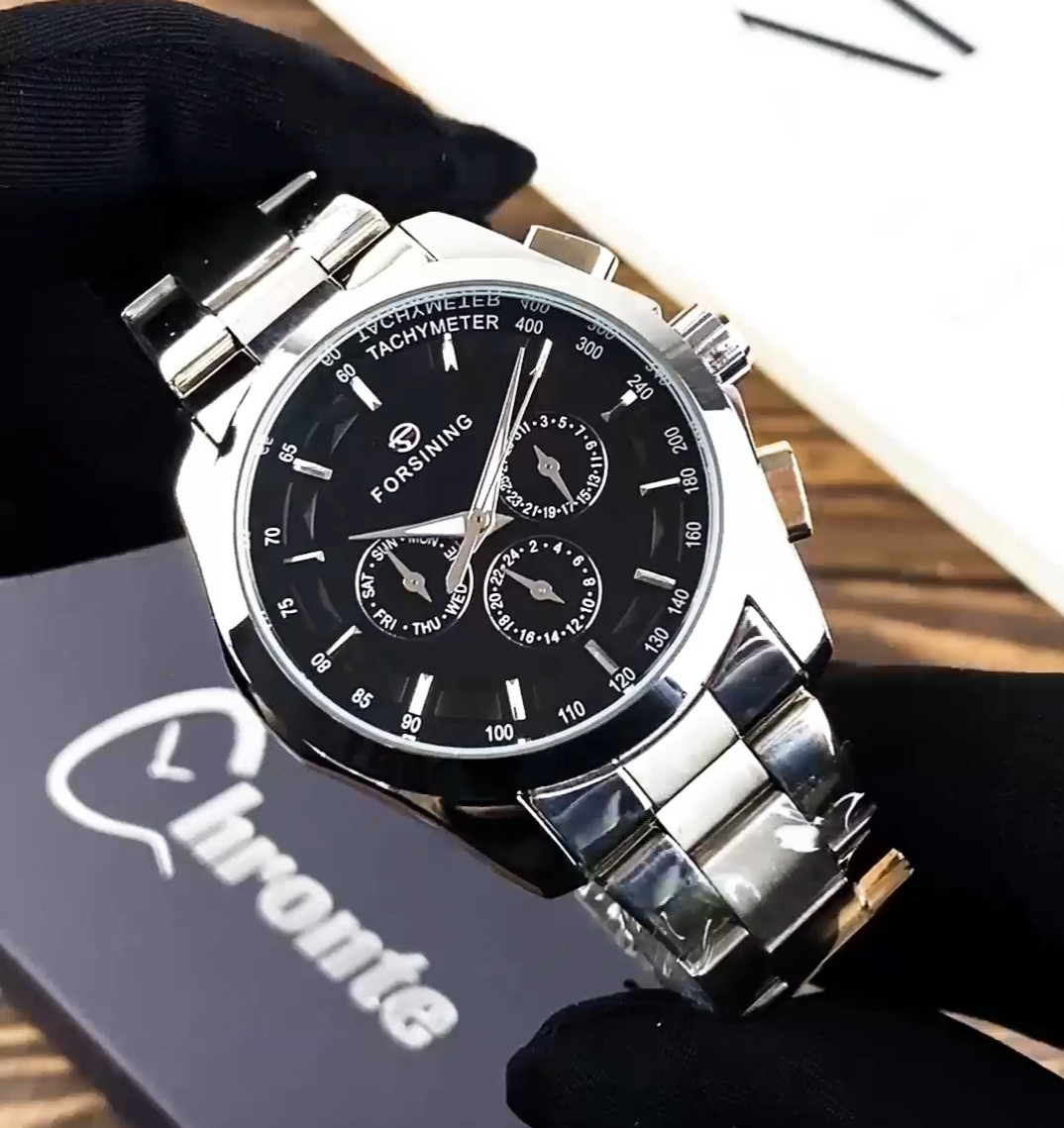 Chronte S899 Silver-Black