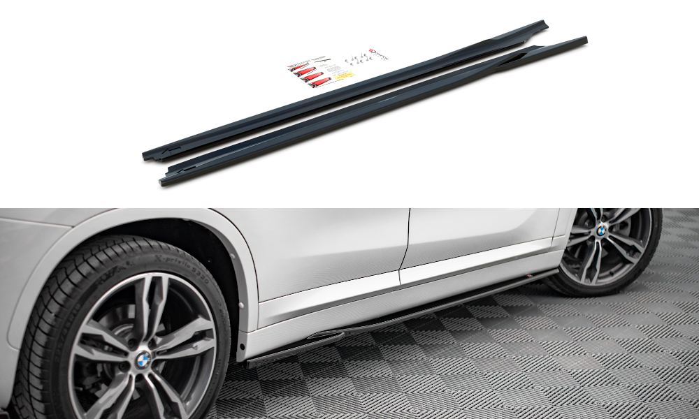 Пороги BMW X1 F48 M Sport тюнінг елерони обвіс