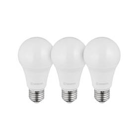 Лампи світлодіодні, набір з 3 шт. LL-0017, LED A60, E27, 15Вт, 150-300В, 4000K, 30000ч, гарантія 3роки