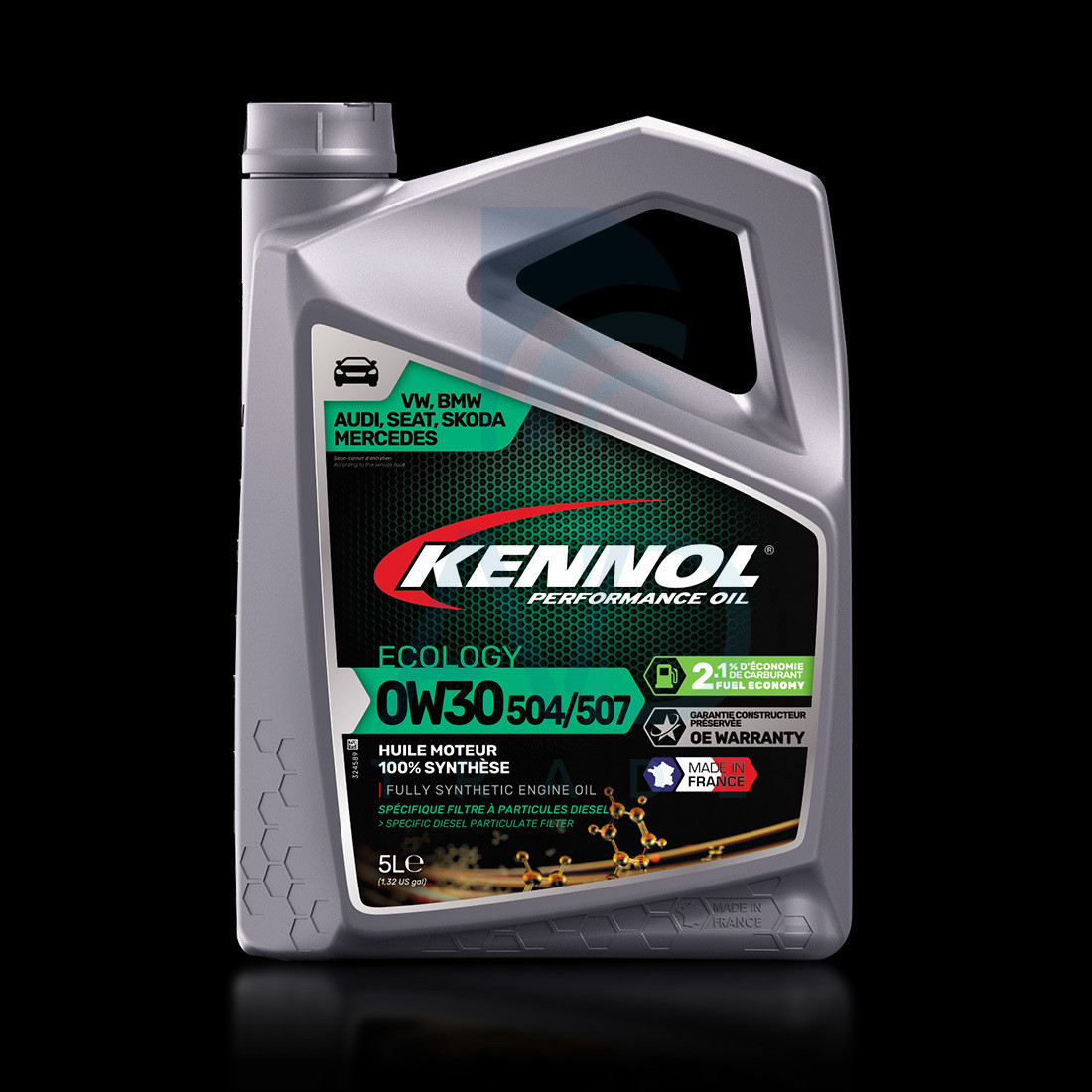 Олива моторна KENNOL ECOLOGY 0WЗ0 504/507 5L