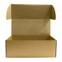 Коробка картонна 450мм x 190мм x 165мм, Т-24, Е, б/п, 0471, бурий, Сидоренко-4