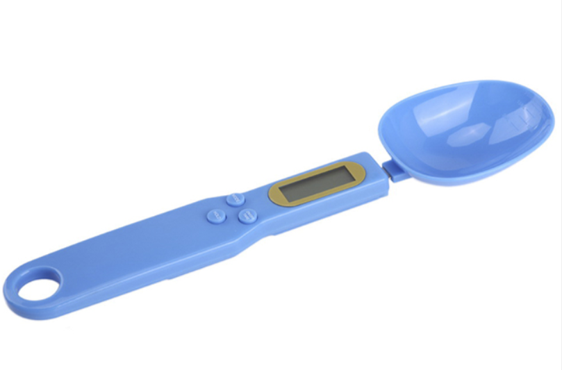 Мірна ложка-ваги Digital Spoon Scale електронна цифрова до 500 г Блакитна (KG-3565)
