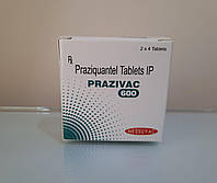 Празиквантел (Бильтрицид) Praziquantel 600 Mg PRAZIVAC MEDIVAC International