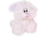 Дитяча м'яка сидяча іграшка Зайчик 35 см. Популярні плюшеві іграшки тварини, фото 4