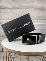 Ремінь Tommy Hilfiger автомат шкірозамінник ТОП!!