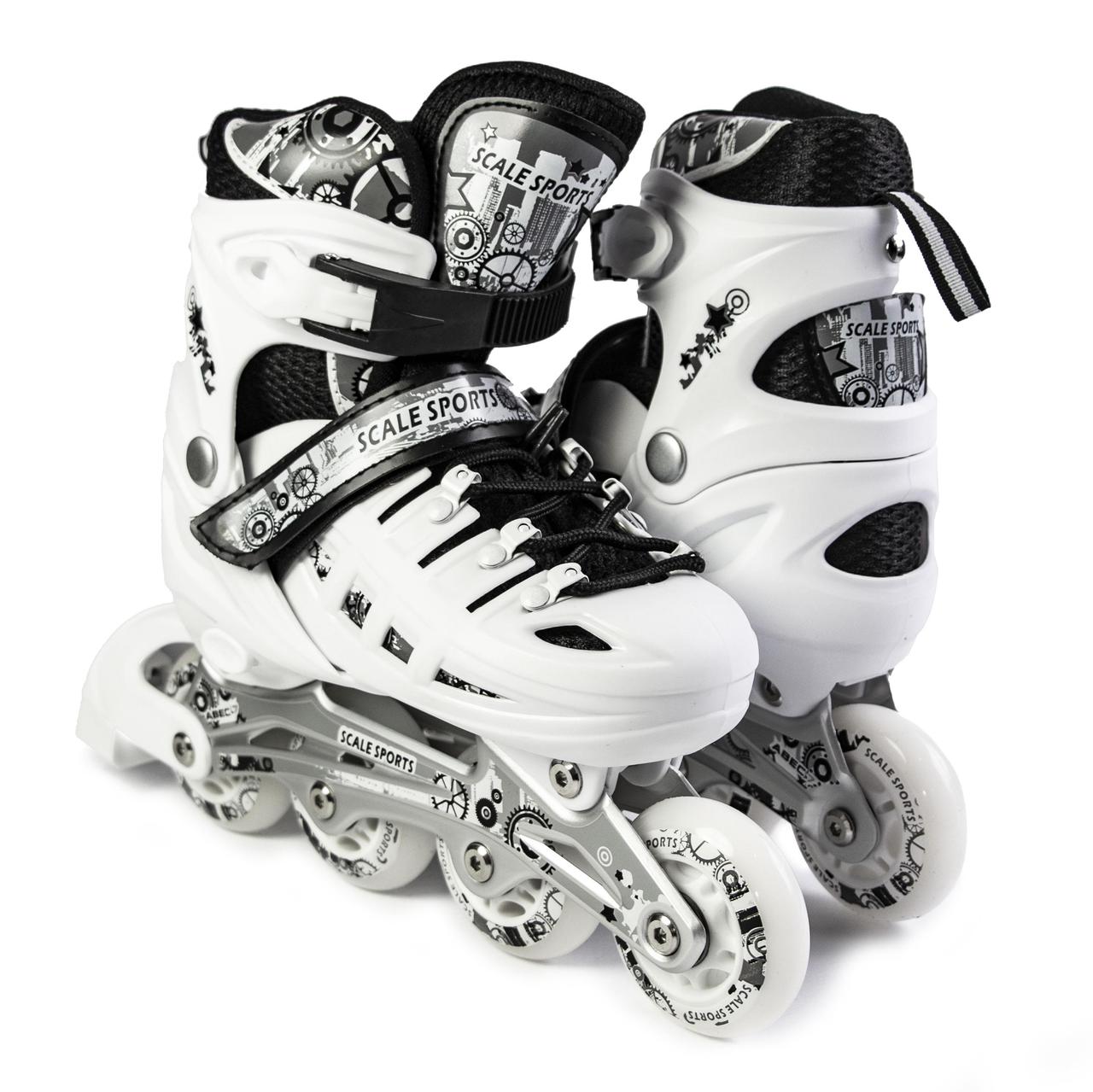 Ролики Scale Sport White LF 905 розмір 38-41 розсувні (1932601125-L)
