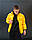 Зимова чоловіча куртка OGONPUSHKA Homie 2.0 жовта, фото 2