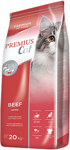 Premius cat Beef Корм для дорослих кішок з яловичиною 20 кг