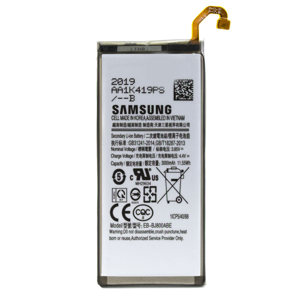 Акумулятор EB-BJ600ABE для Samsung J600 (J6-2018) ORIGINAL 3000mAh