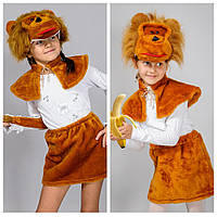 Детский карнавальный костюм "Обезьянка" обезьяна девочка