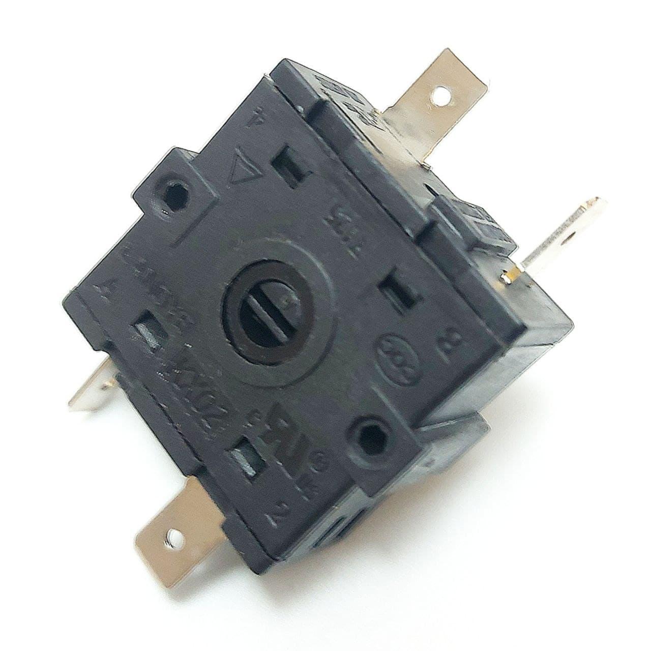 Перемикач KX02 ZSXK-3 на 4 виходи (контакти 2+2)/16A/250V T125 для нагрівачів, бойлерів Electrolux