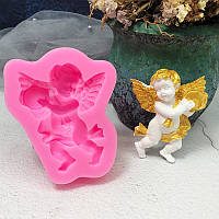 Молд силіконовий "Ангелок" - розмір молдовського 5,5*8см, силікон