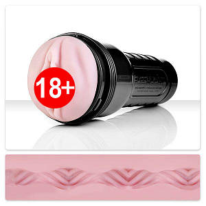 Мастурбатор вагіна Fleshlight Pink Lady Vortex, ніжний реалістичний рельєф F17644