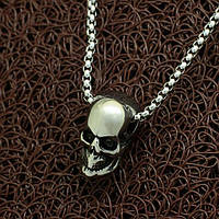 Кольє з нержавіючої медичної сталі "Skull"