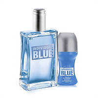 Мужской набор Individual Blue (с туалетная вода 100мл + шариковый дезодорант) Avon