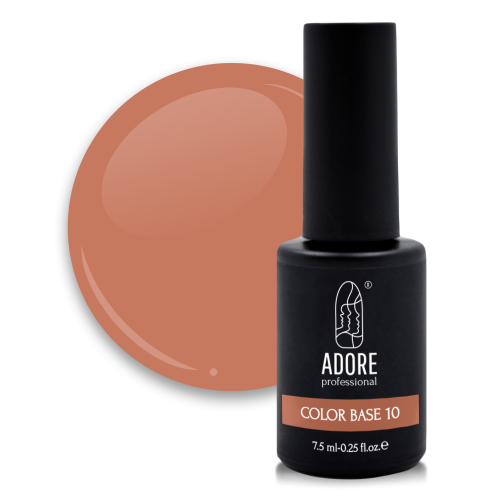 Основа для гель-лаку ADORE Color Base №10 Ambre 7.5 мл, фото 1