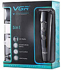 Професійна Машинка для Стрижки Волосся + Тример VGR V-175, фото 6