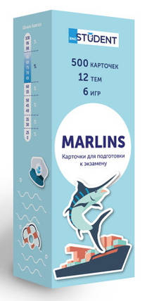 Картки для вивчення англійських слів. Marlins., фото 1
