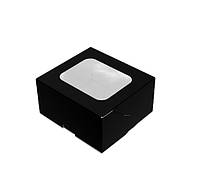 Картонная коробка упаковка для суши "Мини" Черная. 100х90х50 мм. 100шт./упаковка