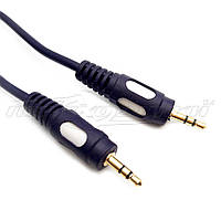 Аудіокабель AUX 3.5 mm jack (добра якість + ), 1.2 м