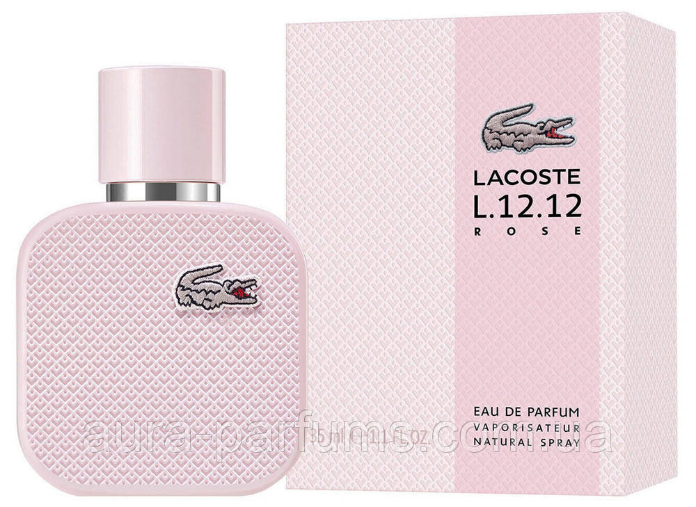 Жіночі парфуми Lacoste Eau de Lacoste L.12.12 Pour Elle Rose Парфумована вода 100 ml/мл