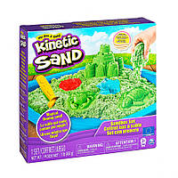 Набор Песка Для Творчества - Kinetic Sand Замок Из Песка (Фиолетовый) Kinetic Sand 71402P (Голубой) Зеленый