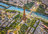 Пазлы 1000 элементов Вид на Эйфелеву башню в Париже (30189), Cherry pazzi